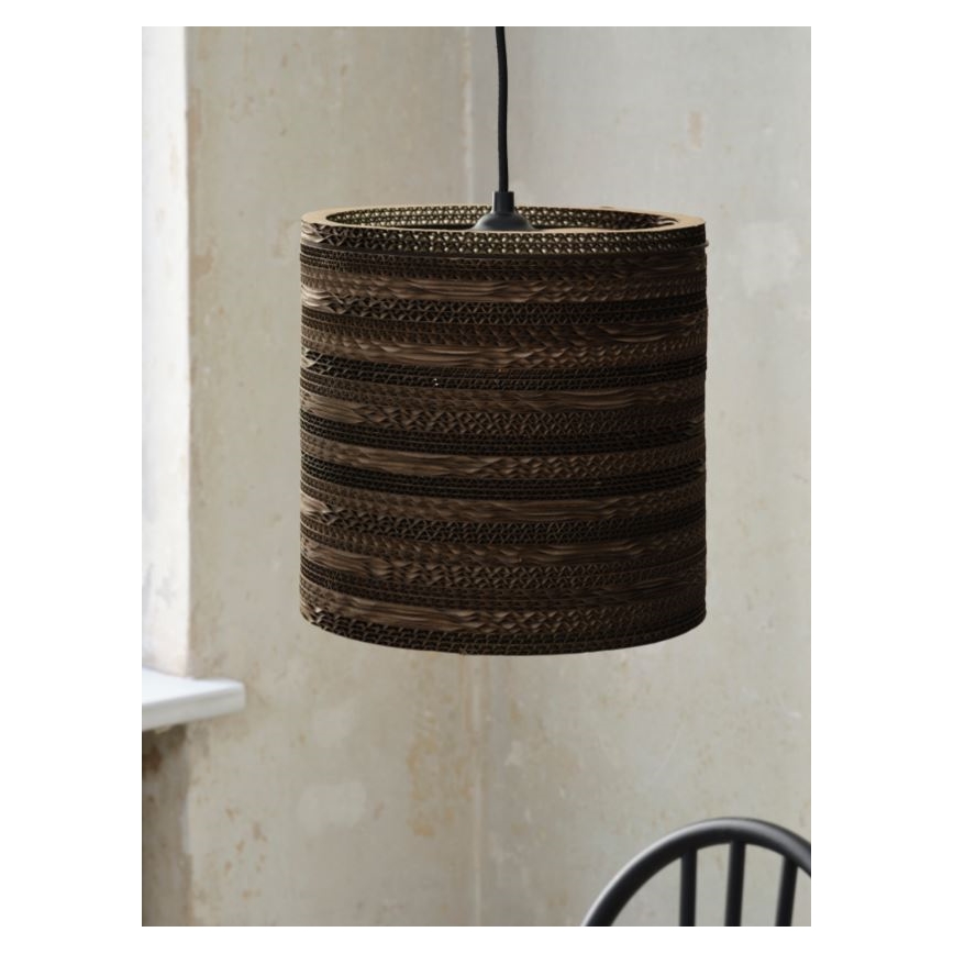 Ledvance - Пендел DECOR CARDBOARD 1xE27/15W/230V Ø 25 см