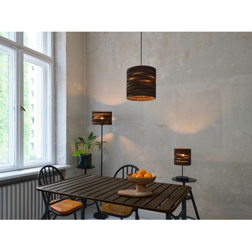 Ledvance - Пендел DECOR CARDBOARD 1xE27/15W/230V Ø 25 см