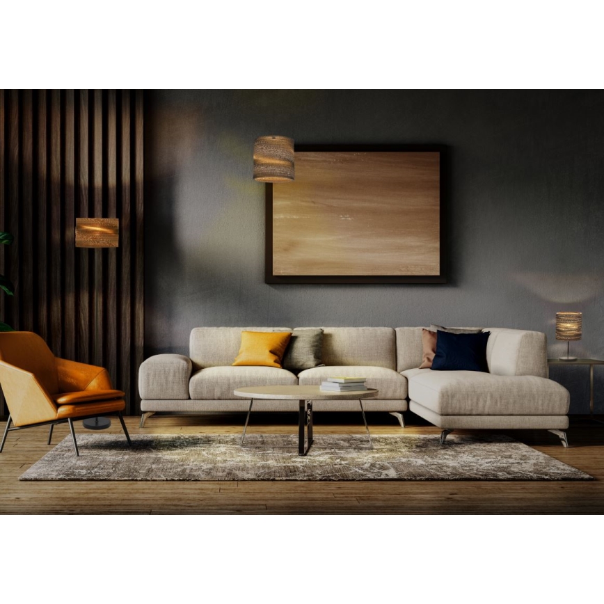 Ledvance - Пендел DECOR CARDBOARD 1xE27/15W/230V Ø 25 см