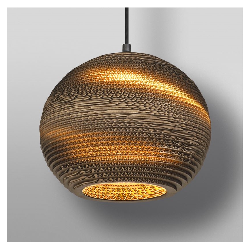 Ledvance - Пендел DECOR CARDBOARD 1xE27/15W/230V Ø 26 см