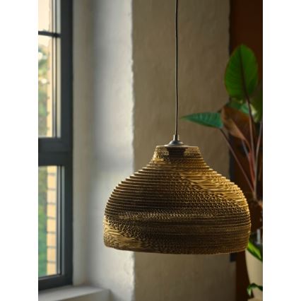 Ledvance - Пендел DECOR CARDBOARD 1xE27/15W/230V Ø 36 см