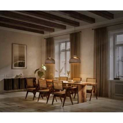 Ledvance - Пендел DECOR CARDBOARD 1xE27/15W/230V Ø 36 см