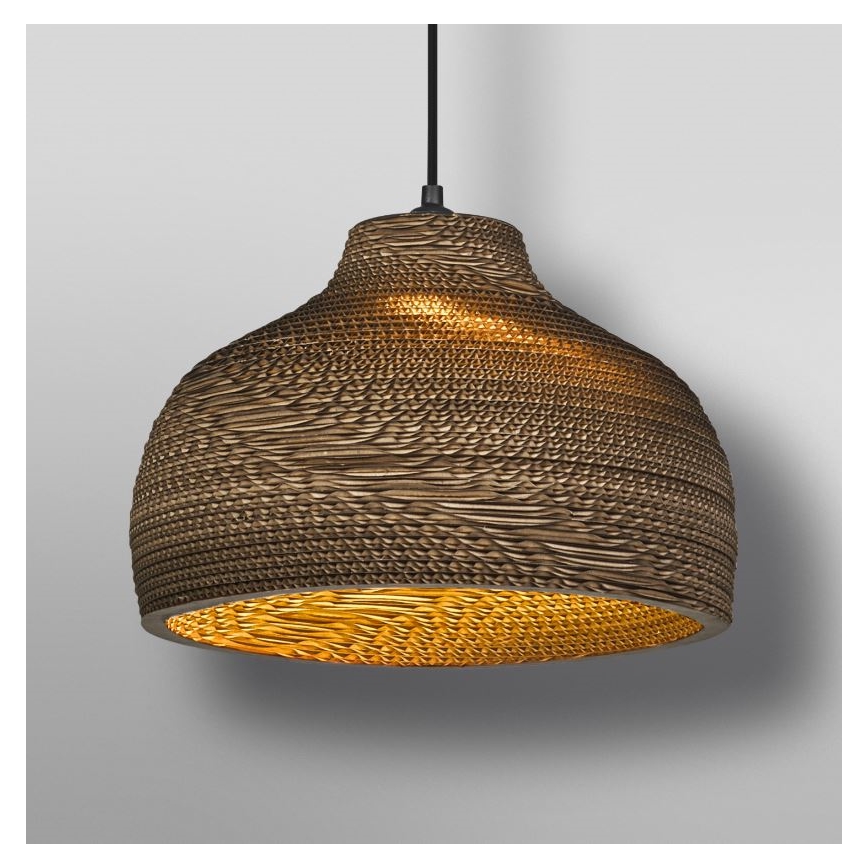 Ledvance - Пендел DECOR CARDBOARD 1xE27/15W/230V Ø 36 см
