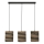 Ledvance - Пендел DECOR CARDBOARD 3xE27/15W/230V