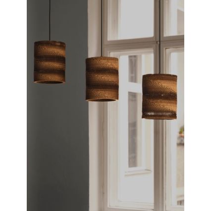 Ledvance - Пендел DECOR CARDBOARD 3xE27/15W/230V