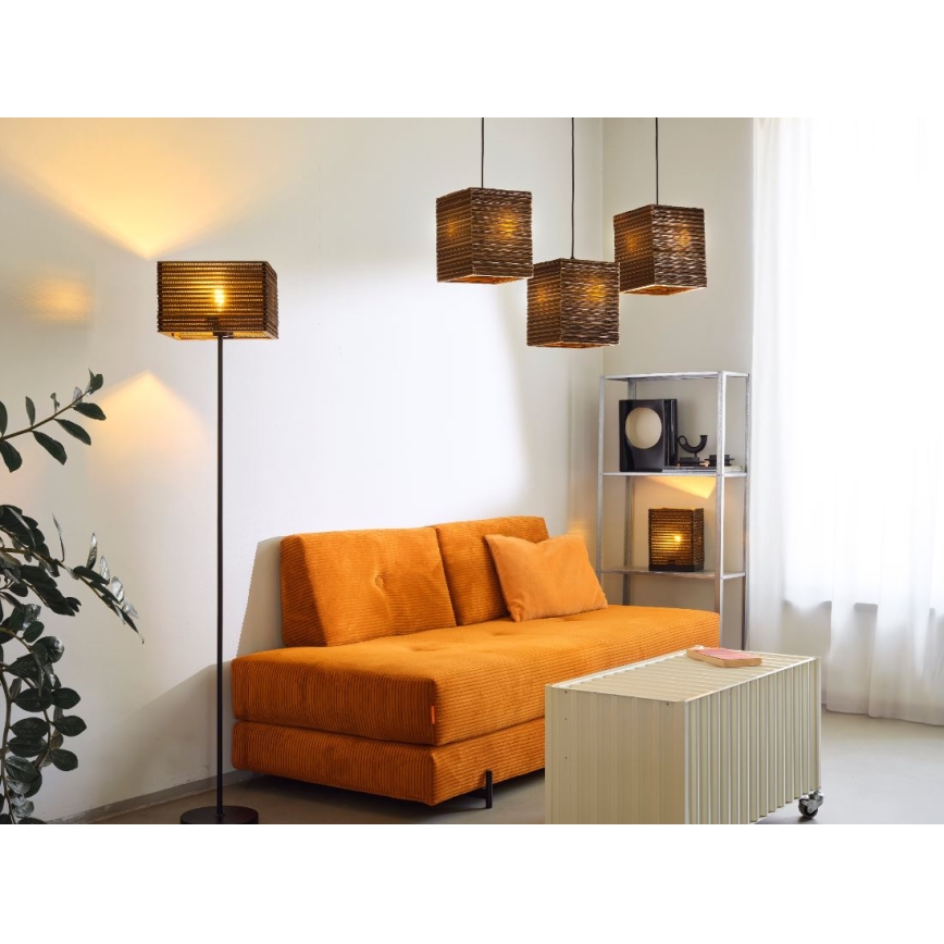 Ledvance - Пендел DECOR CARDBOARD 3xE27/15W/230V