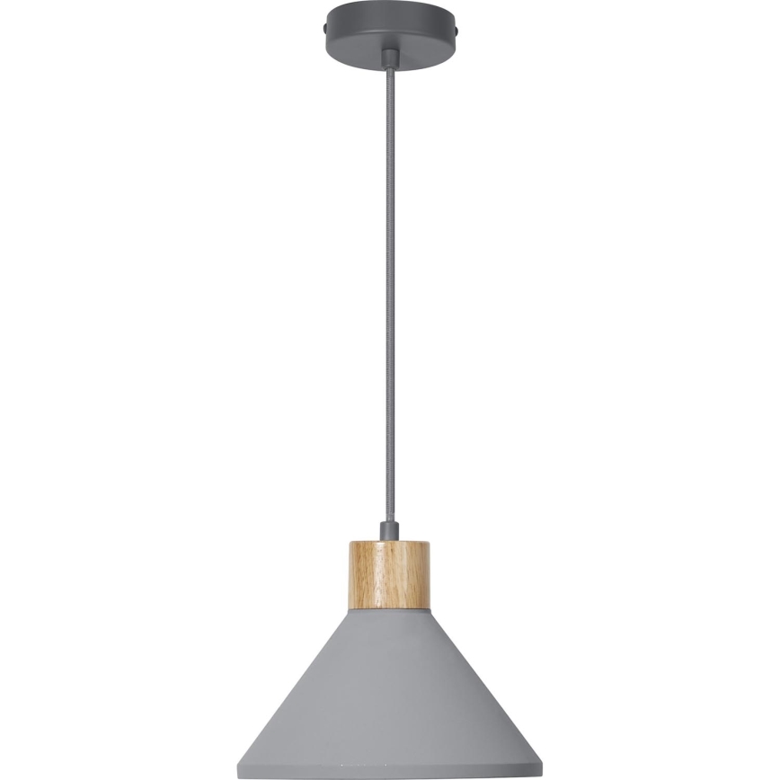 Ledvance - Пендел DECOR CONCRETE 1xE27/15W/230V Ø 22 см бетон сив