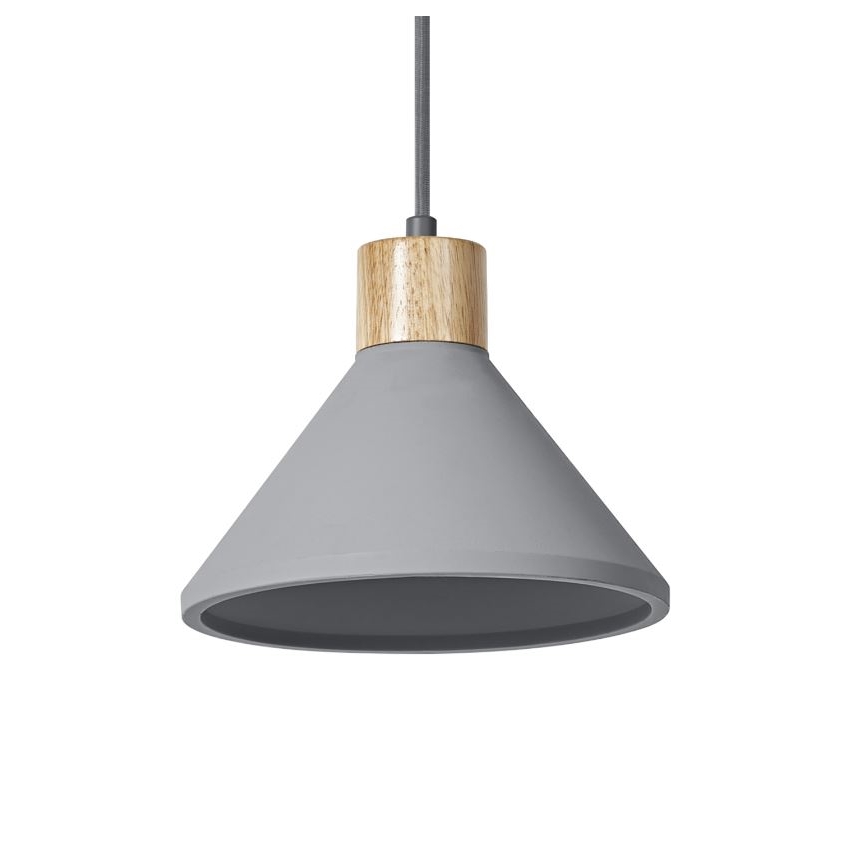 Ledvance - Пендел DECOR CONCRETE 1xE27/15W/230V Ø 22 см бетон сив