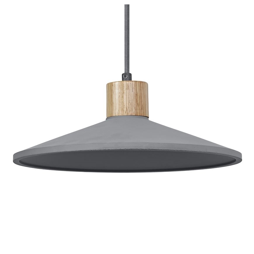 Ledvance - Пендел DECOR CONCRETE 1xE27/15W/230V Ø 32 см бетон сив