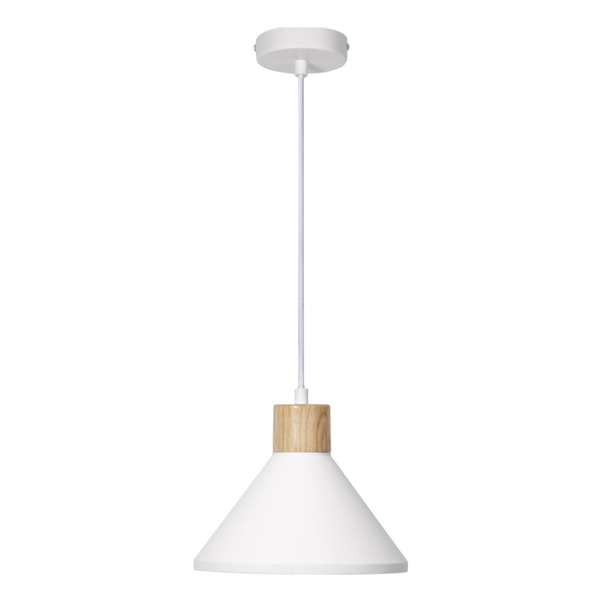Ledvance - Пендел DECOR PLASTER 1xE27/25W/230V Ø 22 см гипс бял