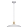 Ledvance - Пендел DECOR PLASTER 1xE27/25W/230V Ø 32 см гипс бял