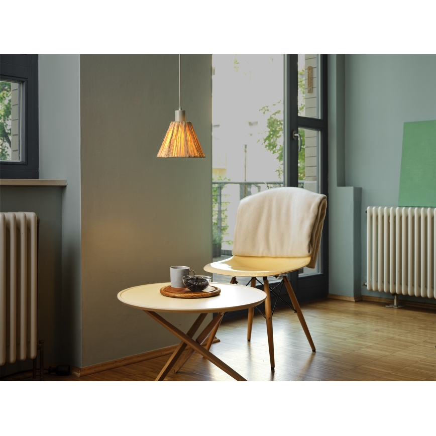 Ledvance - Пендел DECOR RAFFIA 1xE27/15W/230V