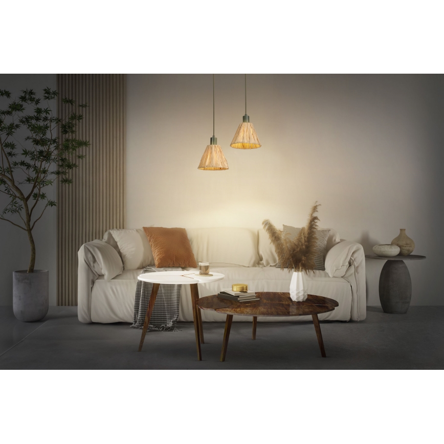 Ledvance - Пендел DECOR RAFFIA 1xE27/15W/230V
