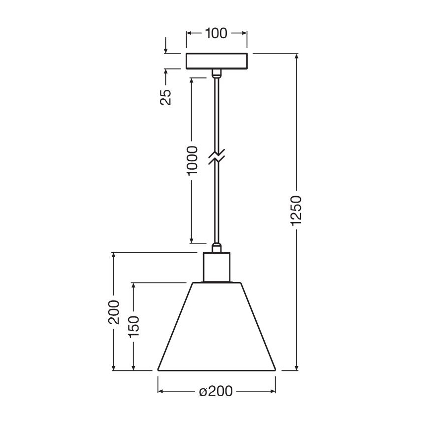 Ledvance - Пендел DECOR RAFFIA 1xE27/15W/230V