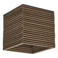 Ledvance - Плафон DECOR CARDBOARD 1xE27/15W/230V 25x25 см