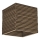 Ledvance - Плафон DECOR CARDBOARD 1xE27/15W/230V 25x25 см