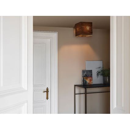 Ledvance - Плафон DECOR CARDBOARD 1xE27/15W/230V 25x25 см