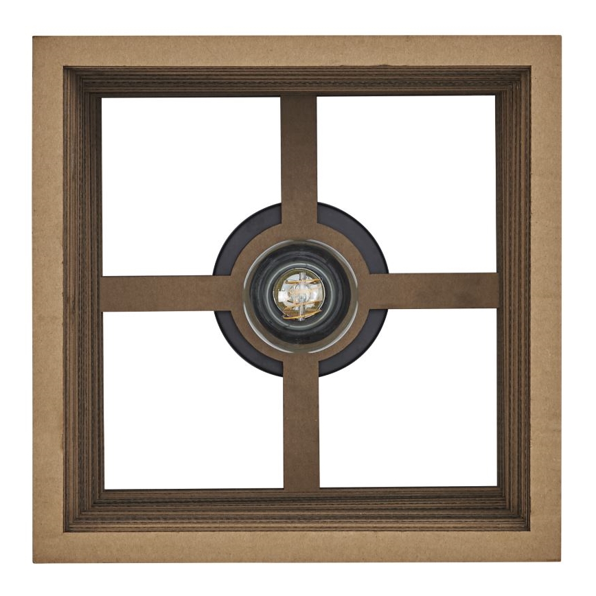 Ledvance - Плафон DECOR CARDBOARD 1xE27/15W/230V 25x25 см