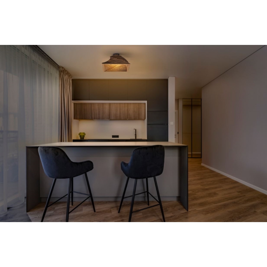 Ledvance - Плафон DECOR CARDBOARD 1xE27/15W/230V 40x40 см