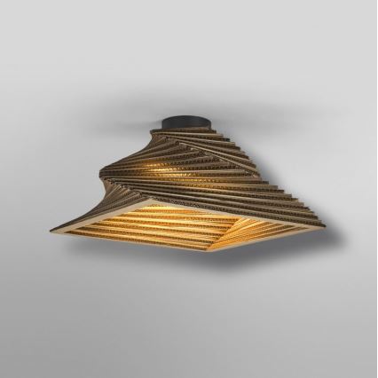 Ledvance - Плафон DECOR CARDBOARD 1xE27/15W/230V 40x40 см