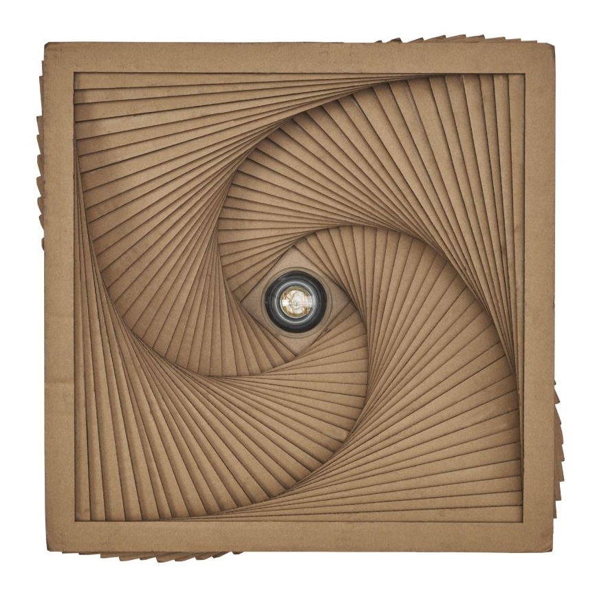 Ledvance - Плафон DECOR CARDBOARD 1xE27/15W/230V 40x40 см
