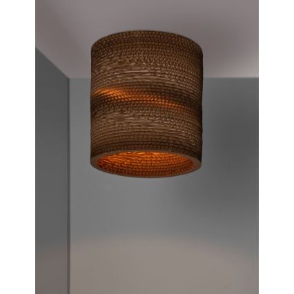 Ledvance - Плафон DECOR CARDBOARD 1xE27/15W/230V Ø 25 см