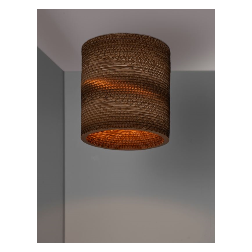 Ledvance - Плафон DECOR CARDBOARD 1xE27/15W/230V Ø 25 см