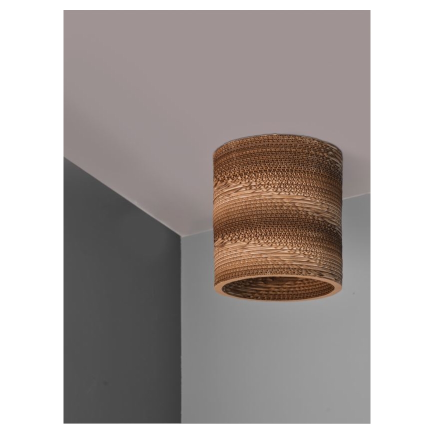 Ledvance - Плафон DECOR CARDBOARD 1xE27/15W/230V Ø 25 см