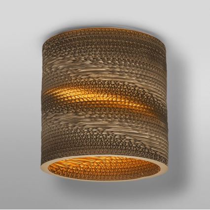 Ledvance - Плафон DECOR CARDBOARD 1xE27/15W/230V Ø 25 см