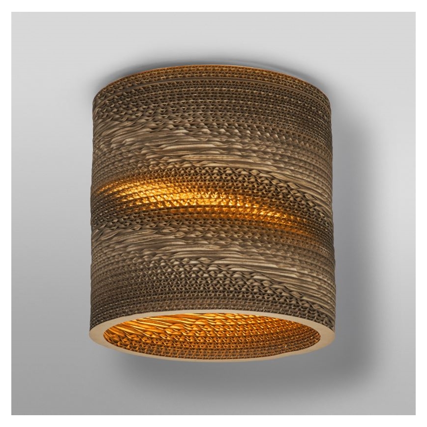 Ledvance - Плафон DECOR CARDBOARD 1xE27/15W/230V Ø 25 см