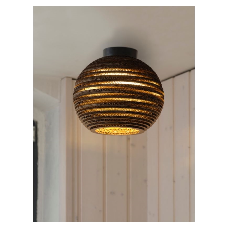 Ledvance - Плафон DECOR CARDBOARD 1xE27/15W/230V Ø 26 см