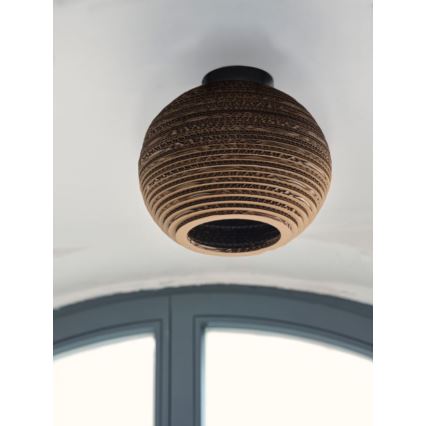 Ledvance - Плафон DECOR CARDBOARD 1xE27/15W/230V Ø 26 см