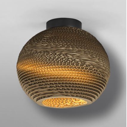 Ledvance - Плафон DECOR CARDBOARD 1xE27/15W/230V Ø 26 см