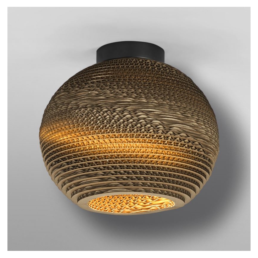 Ledvance - Плафон DECOR CARDBOARD 1xE27/15W/230V Ø 26 см