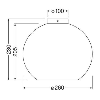 Ledvance - Плафон DECOR CARDBOARD 1xE27/15W/230V Ø 26 см