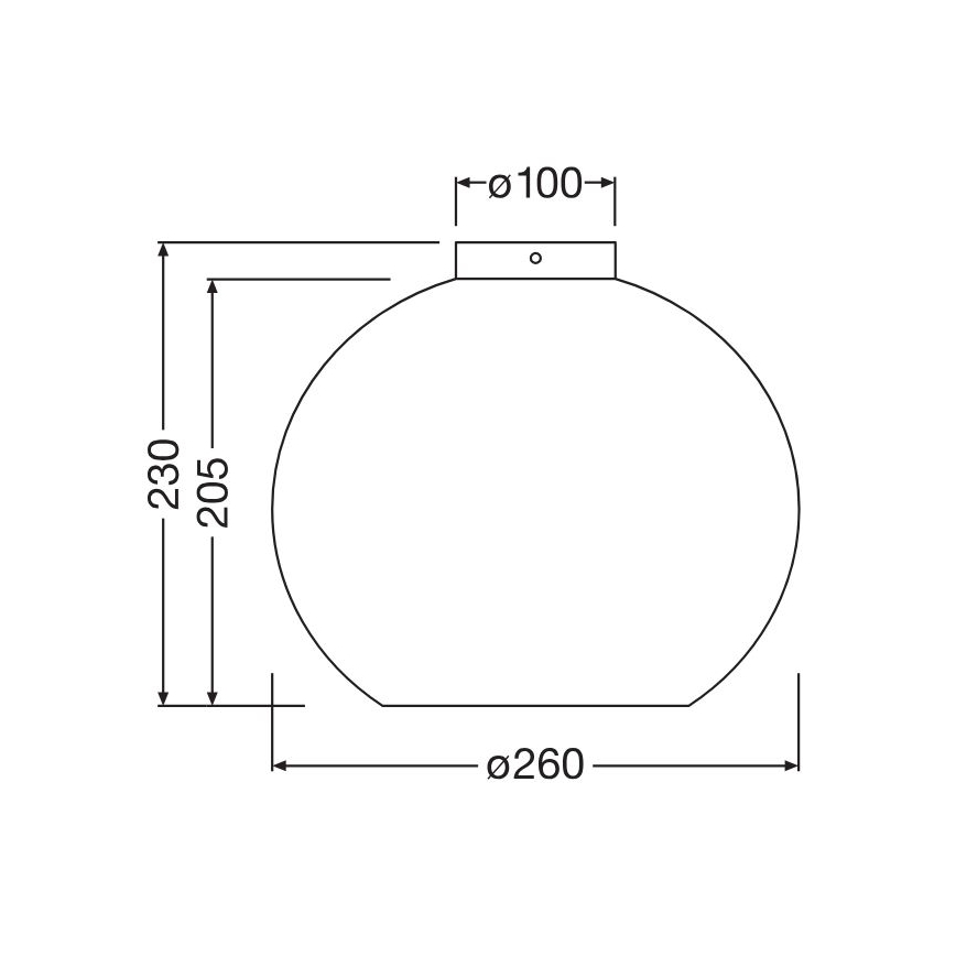 Ledvance - Плафон DECOR CARDBOARD 1xE27/15W/230V Ø 26 см
