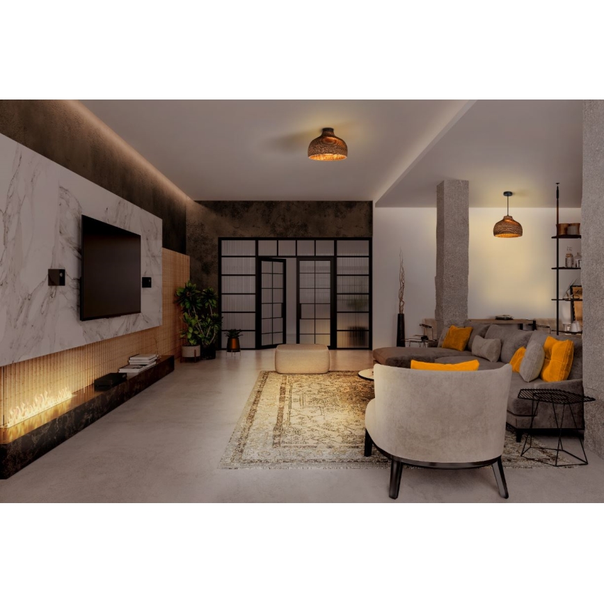 Ledvance - Плафон DECOR CARDBOARD 1xE27/15W/230V Ø 36 см