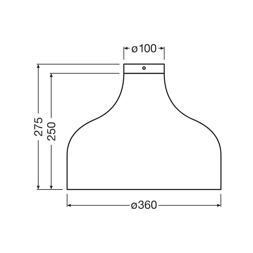 Ledvance - Плафон DECOR CARDBOARD 1xE27/15W/230V Ø 36 см