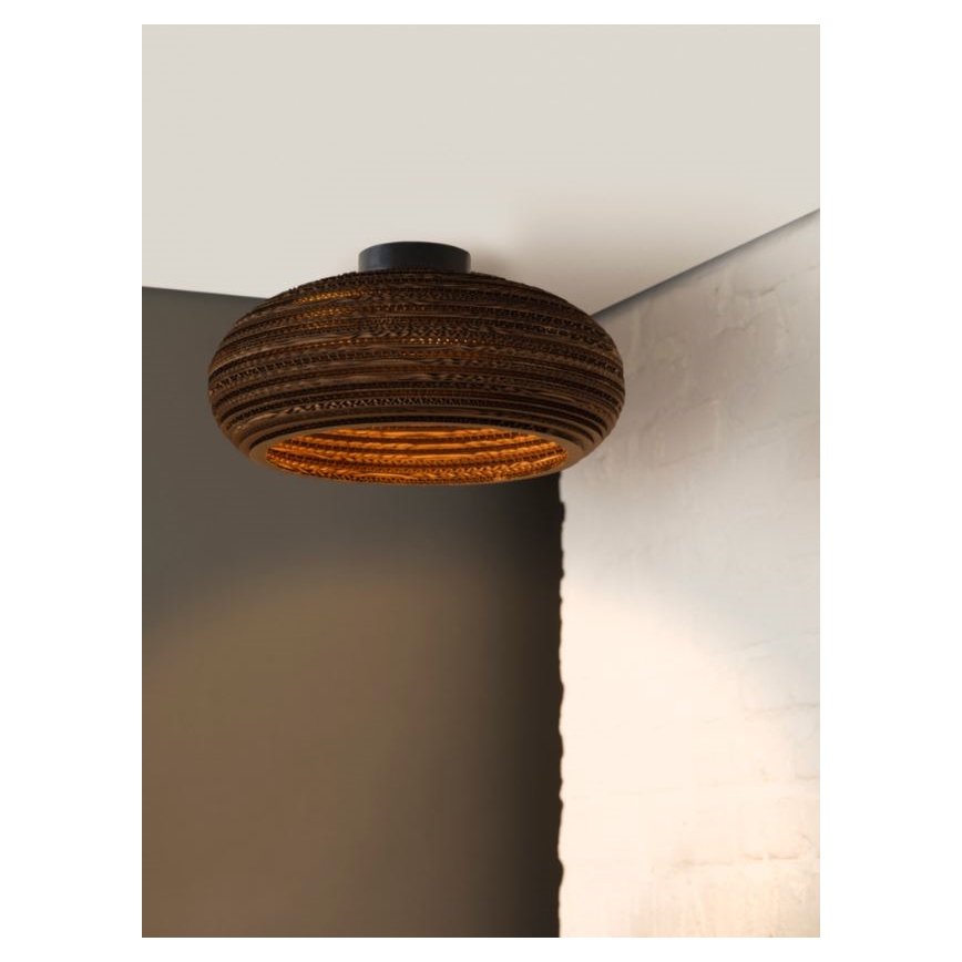 Ledvance - Плафон DECOR CARDBOARD 1xE27/15W/230V Ø 40 см