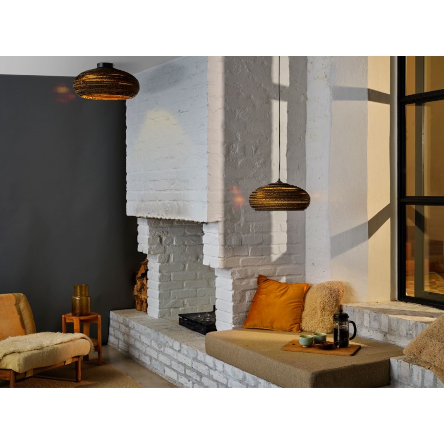 Ledvance - Плафон DECOR CARDBOARD 1xE27/15W/230V Ø 40 см