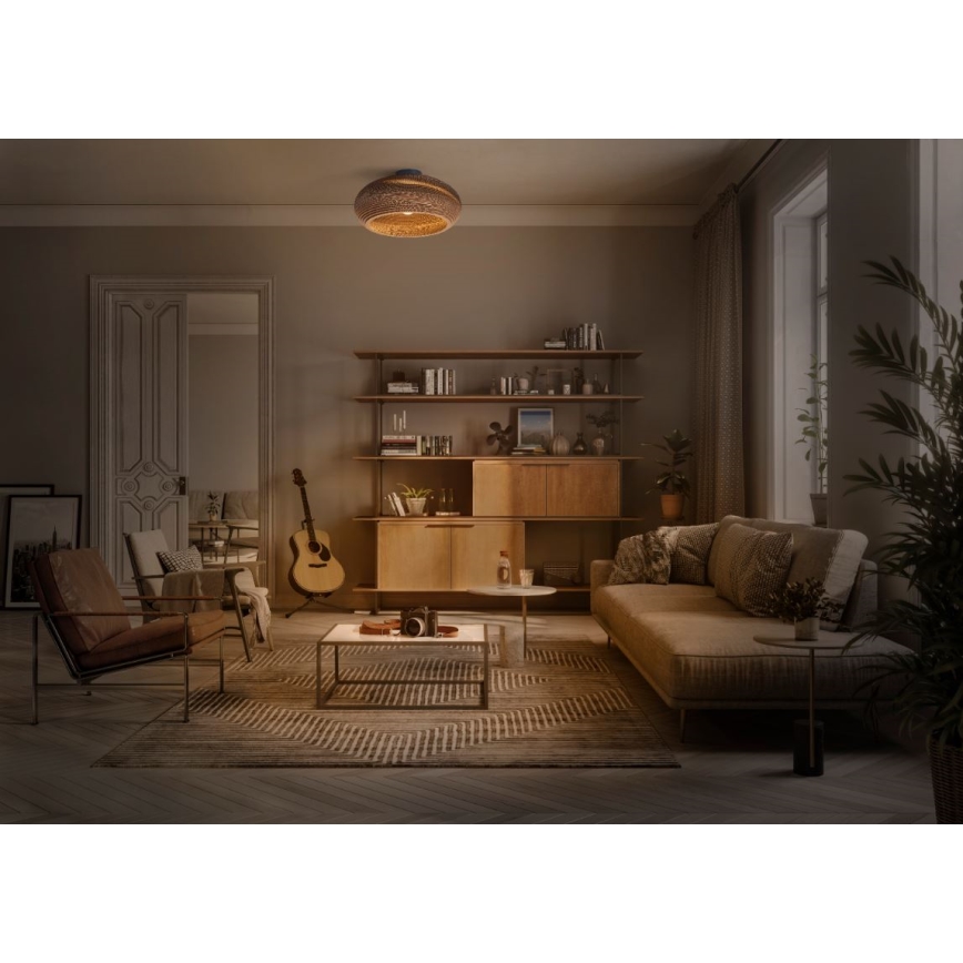 Ledvance - Плафон DECOR CARDBOARD 1xE27/15W/230V Ø 40 см