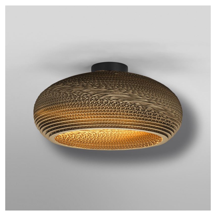 Ledvance - Плафон DECOR CARDBOARD 1xE27/15W/230V Ø 40 см