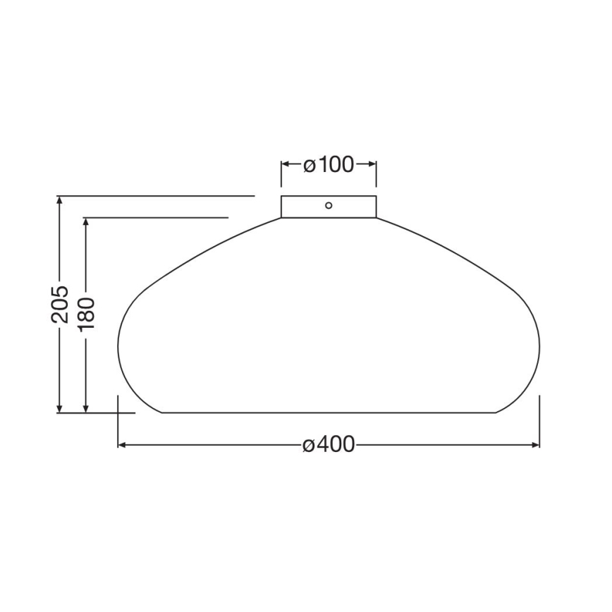 Ledvance - Плафон DECOR CARDBOARD 1xE27/15W/230V Ø 40 см