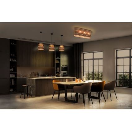 Ledvance - Плафон DECOR CARDBOARD 3xE27/15W/230V