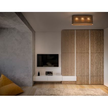 Ledvance - Плафон DECOR CARDBOARD 3xE27/15W/230V