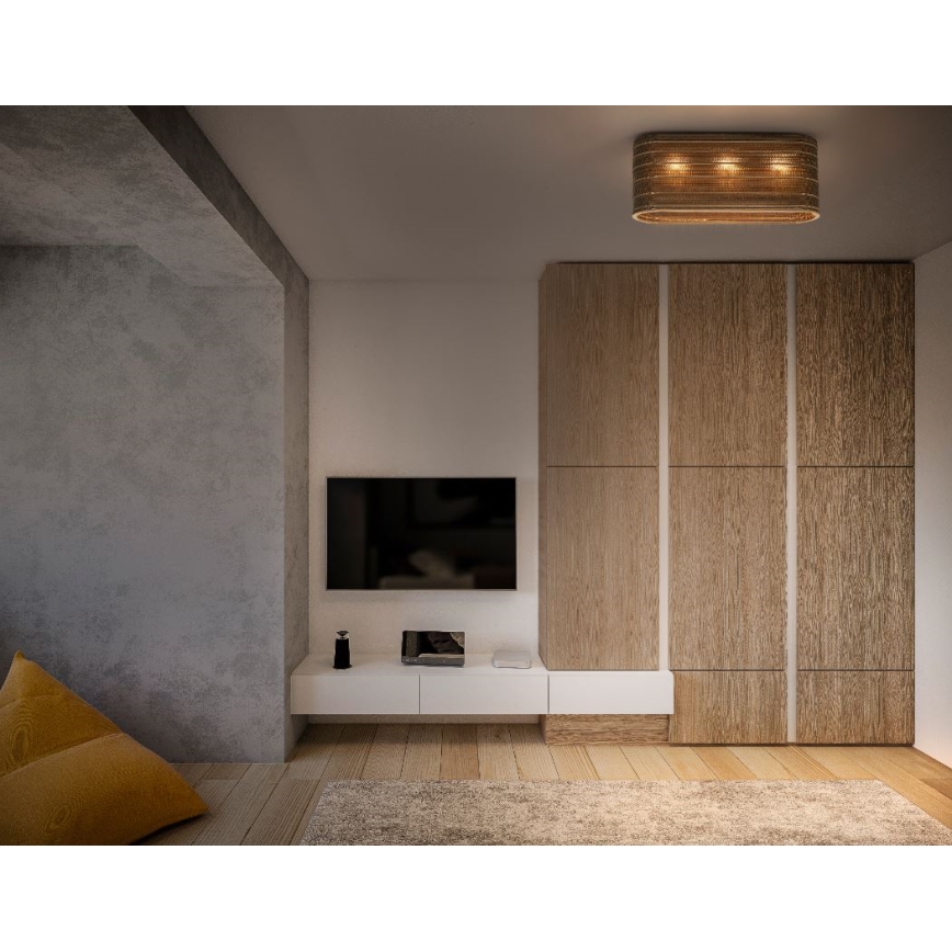 Ledvance - Плафон DECOR CARDBOARD 3xE27/15W/230V