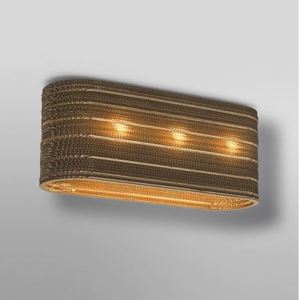 Ledvance - Плафон DECOR CARDBOARD 3xE27/15W/230V