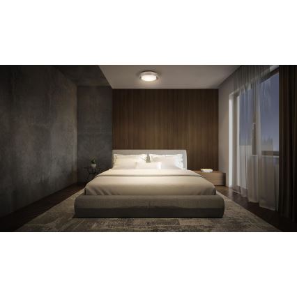 Ledvance - Плафон ORBIS MADRID 2xE27/10W/230V матов хром