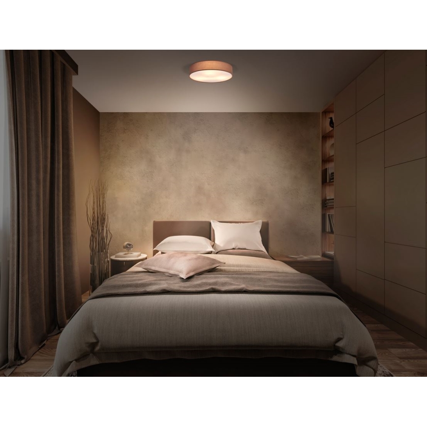 Ledvance - Плафон ORBIS ПАРИЖ 1xE27/25W/230V кафяв