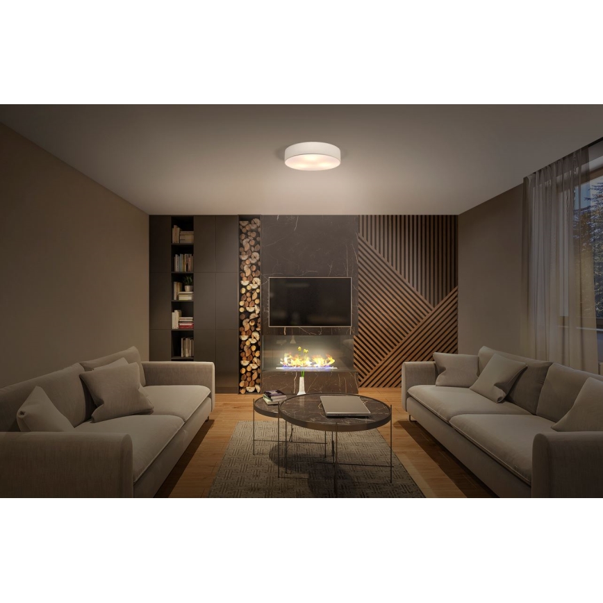 Ledvance - Плафон ORBIS ПАРИЖ 3xE27/25W/230V кремав